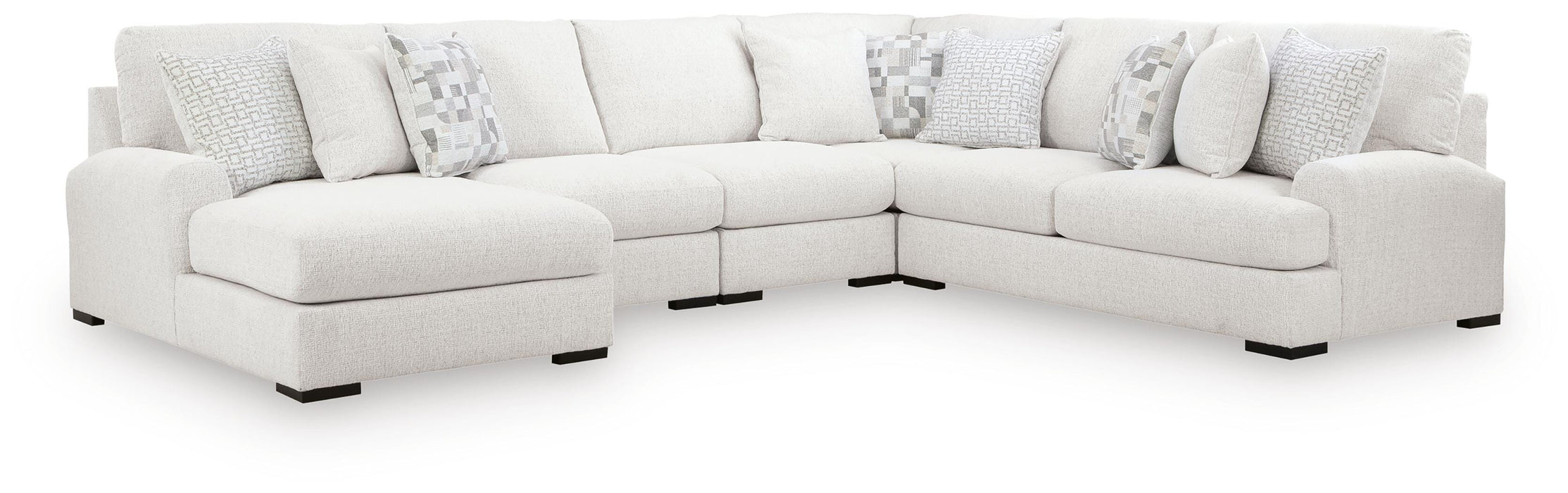 Misty-Lakes Sectional with Chaise - De Avenue Furniture