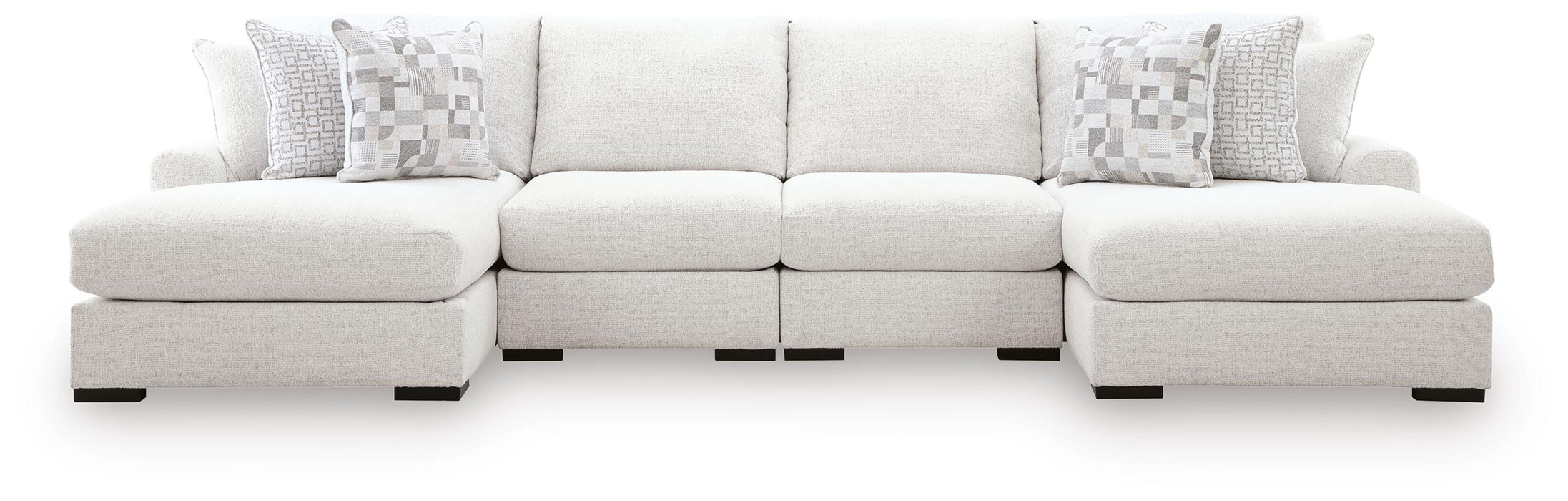 Misty-Lakes Double Chaise Sectional - De Avenue Furniture