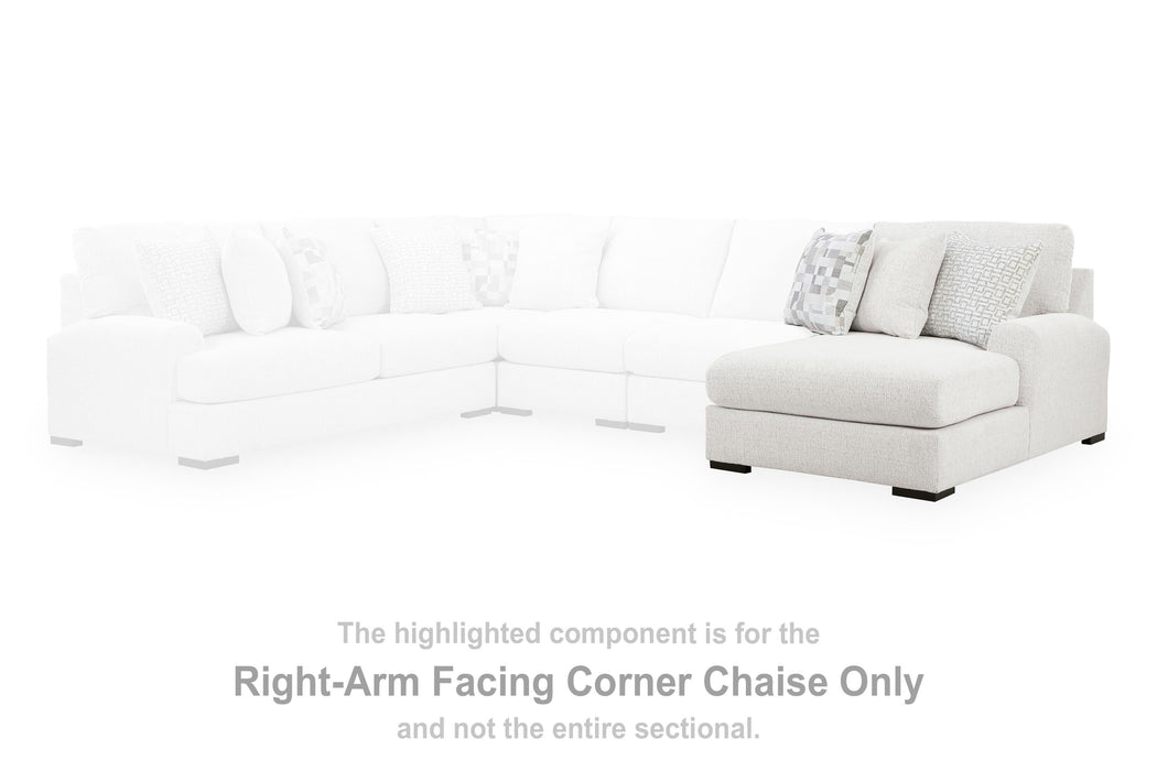 Misty-Lakes Double Chaise Sectional - De Avenue Furniture