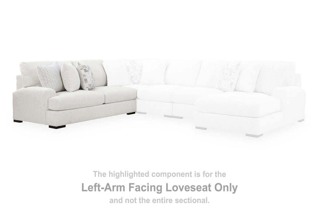 Misty-Lakes Sectional with Chaise - De Avenue Furniture