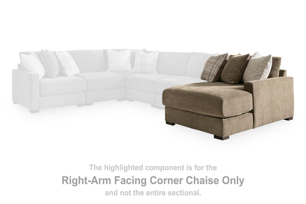 Camellia-Court Double Chaise Sectional - De Avenue Furniture