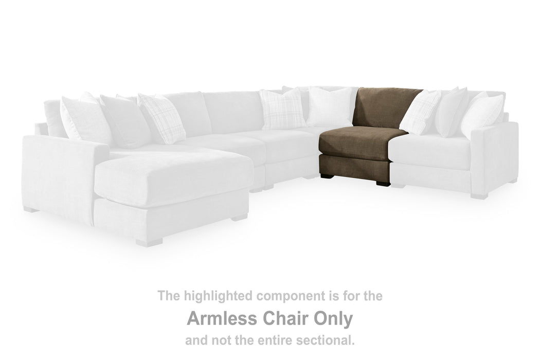 Camellia-Court Double Chaise Sectional - De Avenue Furniture