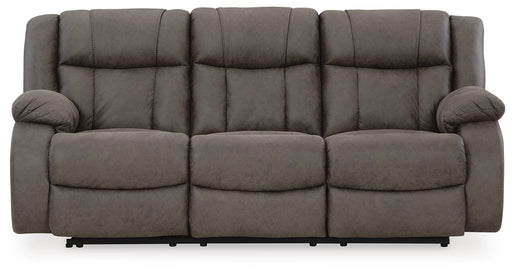 First Base Reclining Sofa - De Avenue Furniture