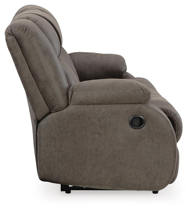 First Base Reclining Sofa - De Avenue Furniture