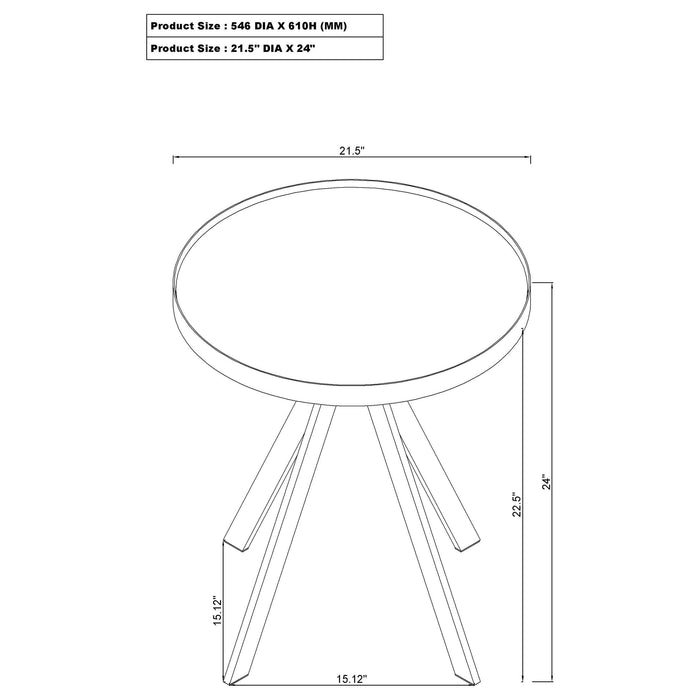 Briggs End Table - De Avenue Furniture