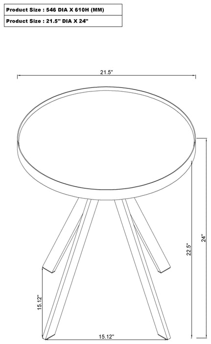 Briggs End Table - De Avenue Furniture