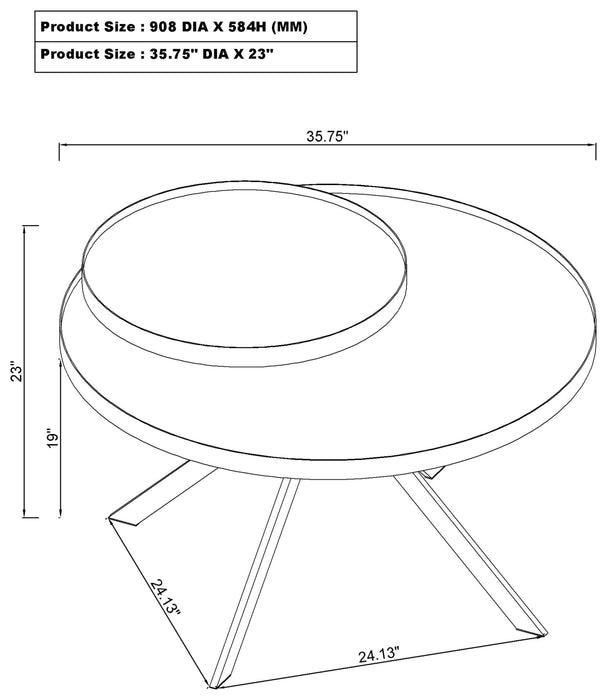 Briggs Coffee Table Set - De Avenue Furniture