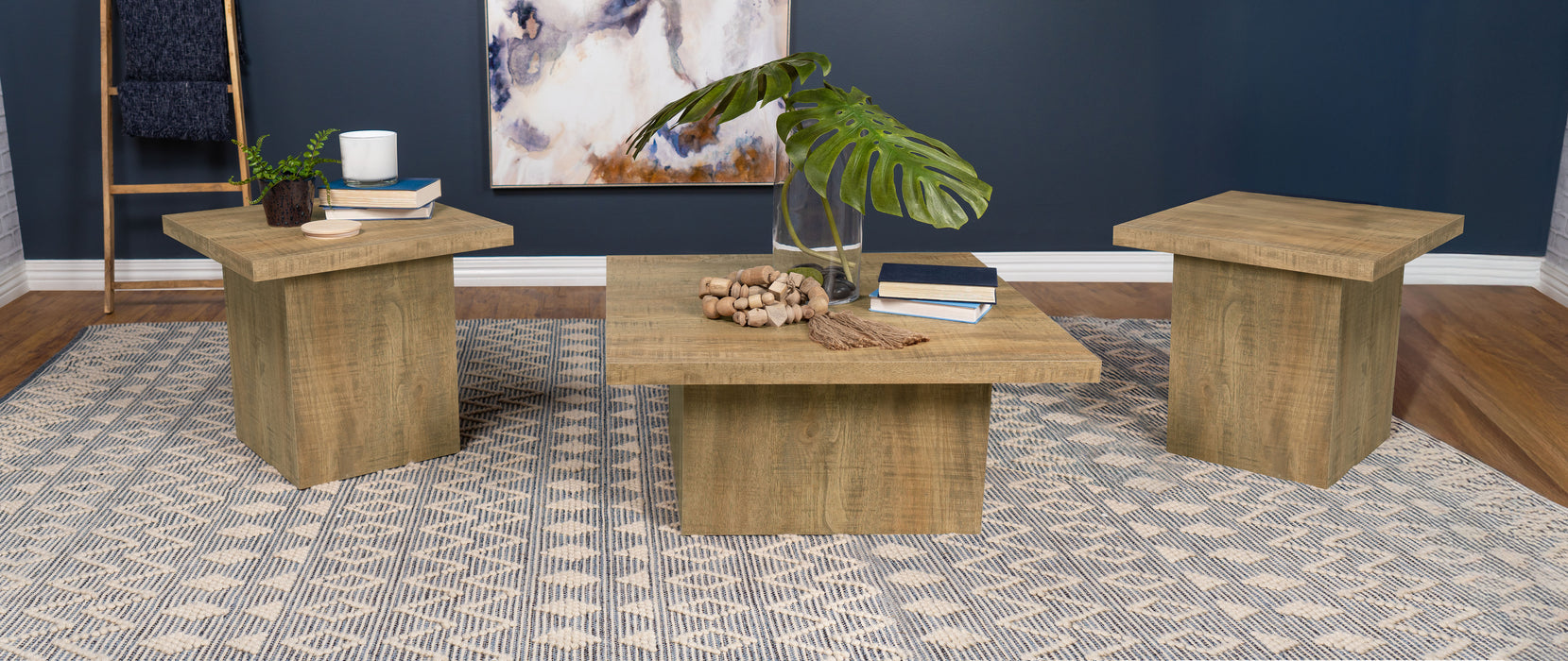 Devar Coffee Table Set - De Avenue Furniture