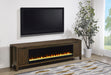 Carey TV Stand Fireplace Console - De Avenue Furniture