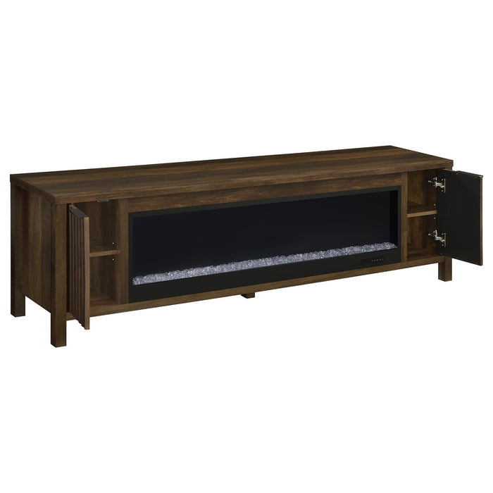 Carey TV Stand Fireplace Console - De Avenue Furniture