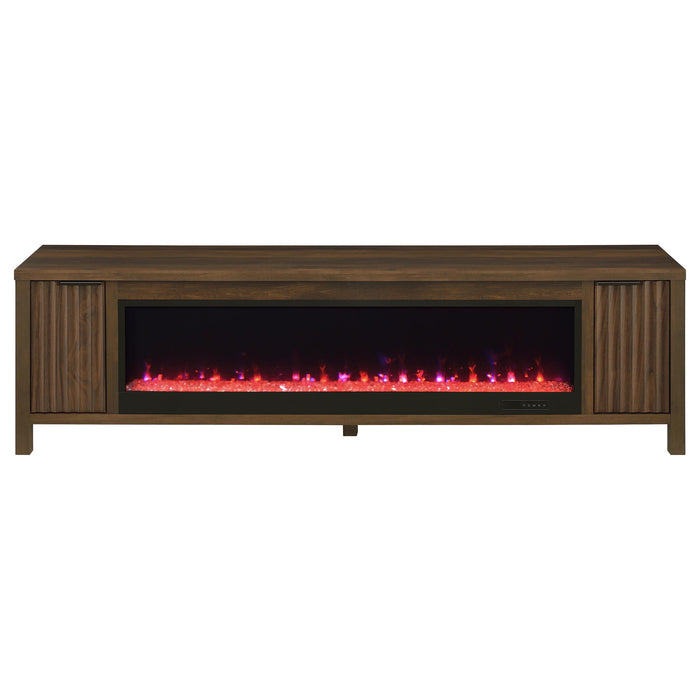 Carey TV Stand Fireplace Console - De Avenue Furniture