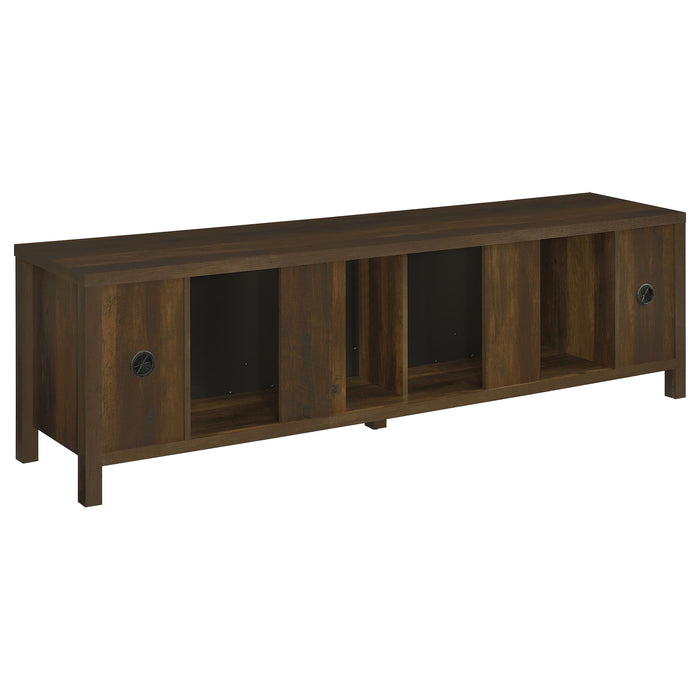 Carey TV Stand Fireplace Console - De Avenue Furniture