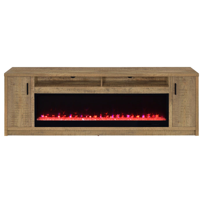 Eddy TV Stand Fireplace Console - De Avenue Furniture
