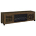 Havering TV Stand Fireplace Console - De Avenue Furniture