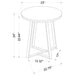 Hugo End Table - De Avenue Furniture