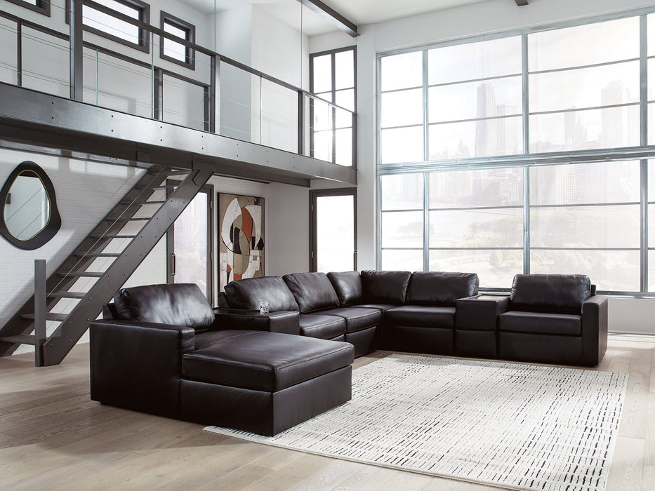 Modmax II Sectional with Chaise and Storage Consoles - De Avenue Furniture