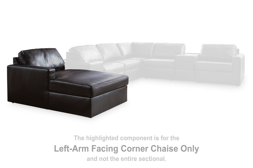 Modmax II Double Chaise Sectional with Audio Consoles - De Avenue Furniture