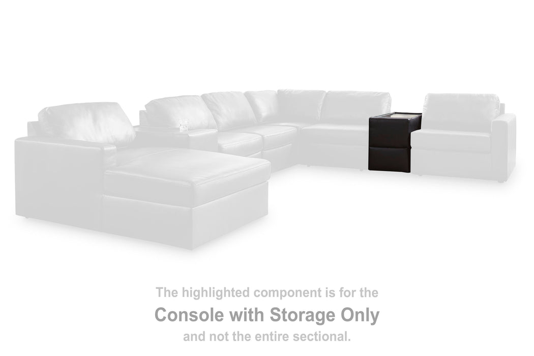 Modmax II Sectional with Chaise and Storage Consoles - De Avenue Furniture