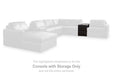 Modmax II Sectional with Chaise and Storage Consoles - De Avenue Furniture
