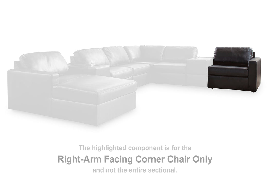Modmax II Sectional with Chaise and Audio Consoles - De Avenue Furniture