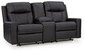 Mackmenville Reclining Loveseat with Console - De Avenue Furniture