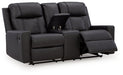 Mackmenville Reclining Loveseat with Console - De Avenue Furniture