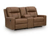 Mackmenville Reclining Loveseat with Console - De Avenue Furniture