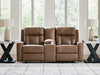 Mackmenville Reclining Loveseat with Console - De Avenue Furniture