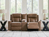 Mackmenville Reclining Loveseat with Console - De Avenue Furniture