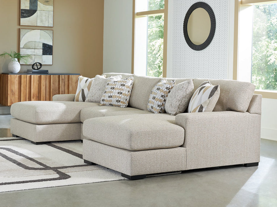 Laurelgrove Double Chaise Sectional - De Avenue Furniture