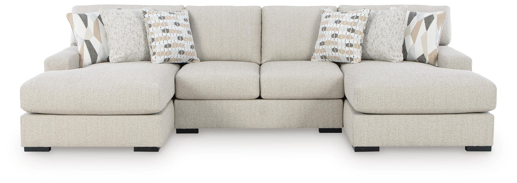 Laurelgrove Double Chaise Sectional - De Avenue Furniture