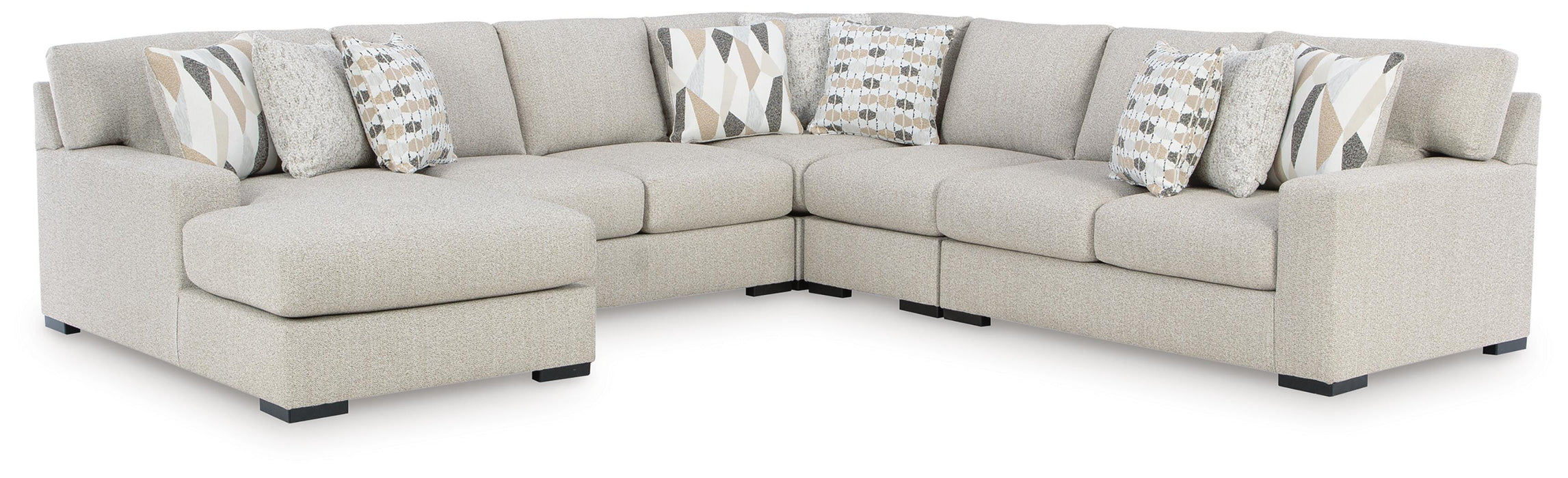 Laurelgrove Sectional with Chaise - De Avenue Furniture