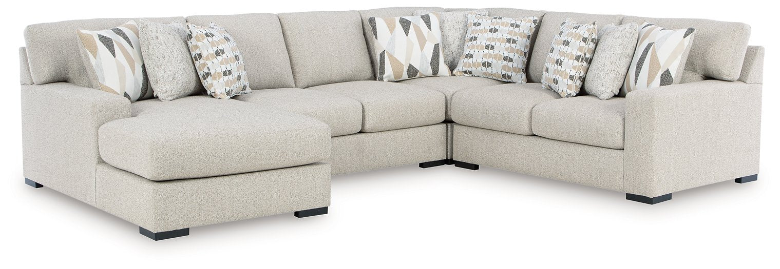 Laurelgrove Sectional with Chaise - De Avenue Furniture