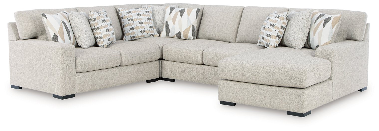 Laurelgrove Sectional with Chaise - De Avenue Furniture