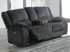 Draycoll Power Reclining Loveseat with Console - De Avenue Furniture