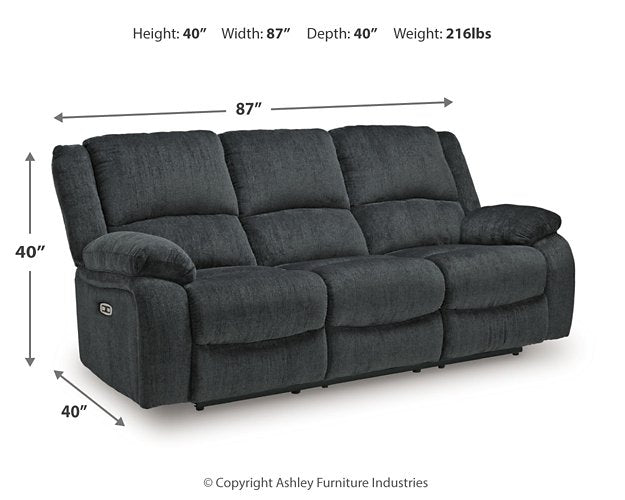 Draycoll Power Reclining Sofa - De Avenue Furniture