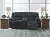 Draycoll Reclining Loveseat with Console - De Avenue Furniture