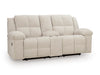 Orlen Reclining Loveseat with Console - De Avenue Furniture