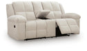 Orlen Reclining Loveseat with Console - De Avenue Furniture