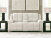 Orlen Reclining Loveseat with Console - De Avenue Furniture