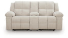 Orlen Reclining Loveseat with Console - De Avenue Furniture