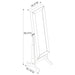 Batista Jewelry Cheval Mirror - De Avenue Furniture