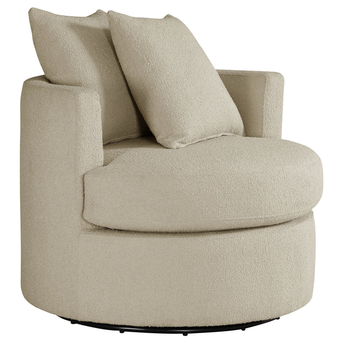 Debbie Swivel Accent Chair - De Avenue Furniture