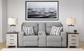 Biscoe Power Reclining Loveseat - De Avenue Furniture