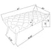 Ella Accent Bench - De Avenue Furniture