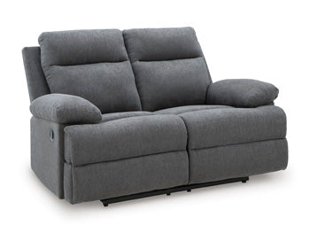 Side-Swipe Reclining Loveseat - De Avenue Furniture