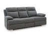 Side-Swipe Reclining Sofa with Drop Down Table - De Avenue Furniture