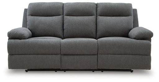 Side-Swipe Reclining Sofa with Drop Down Table - De Avenue Furniture