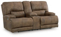 Beckley Place Power Reclining Loveseat with Console - De Avenue Furniture