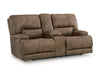 Beckley Place Power Reclining Loveseat with Console - De Avenue Furniture